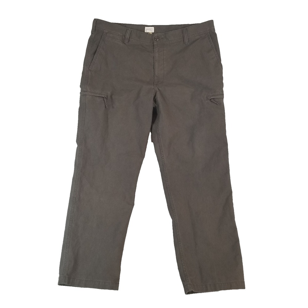 Dockers Cargo Pants Men 40x32 Brown D3 Straight Leg Retro Outdoor Cotton 40 x 32